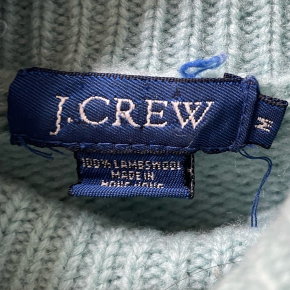 J. Crew Vintage 100% Wool Turtleneck Sweater - Picture 4 of 10